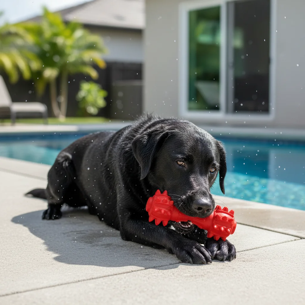 Barra masticable con sonido para perros – Limpieza dental y entretenimiento - imagen 4