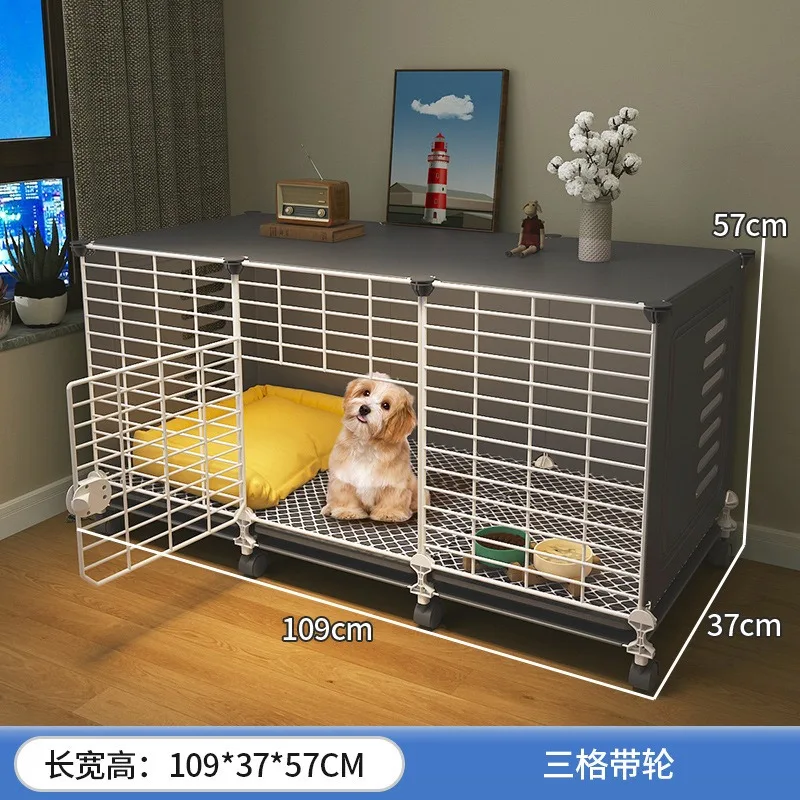 Jaulas para perros y gatos pequeños, carcasa para el hogar, perrera interior, inodoro, valla para perros, casa, Furinture, productos para mascotas, suministros, jaulas, accesorios - imagen 5