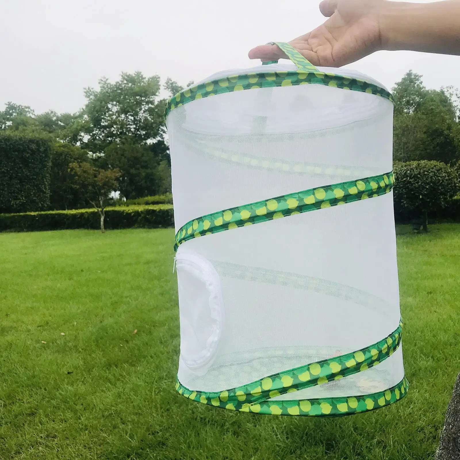 Jaula para hábitat de insectos y mariposas, diseño hacia arriba, para observación natural, levantamiento de mariposas y insectos - imagen 4