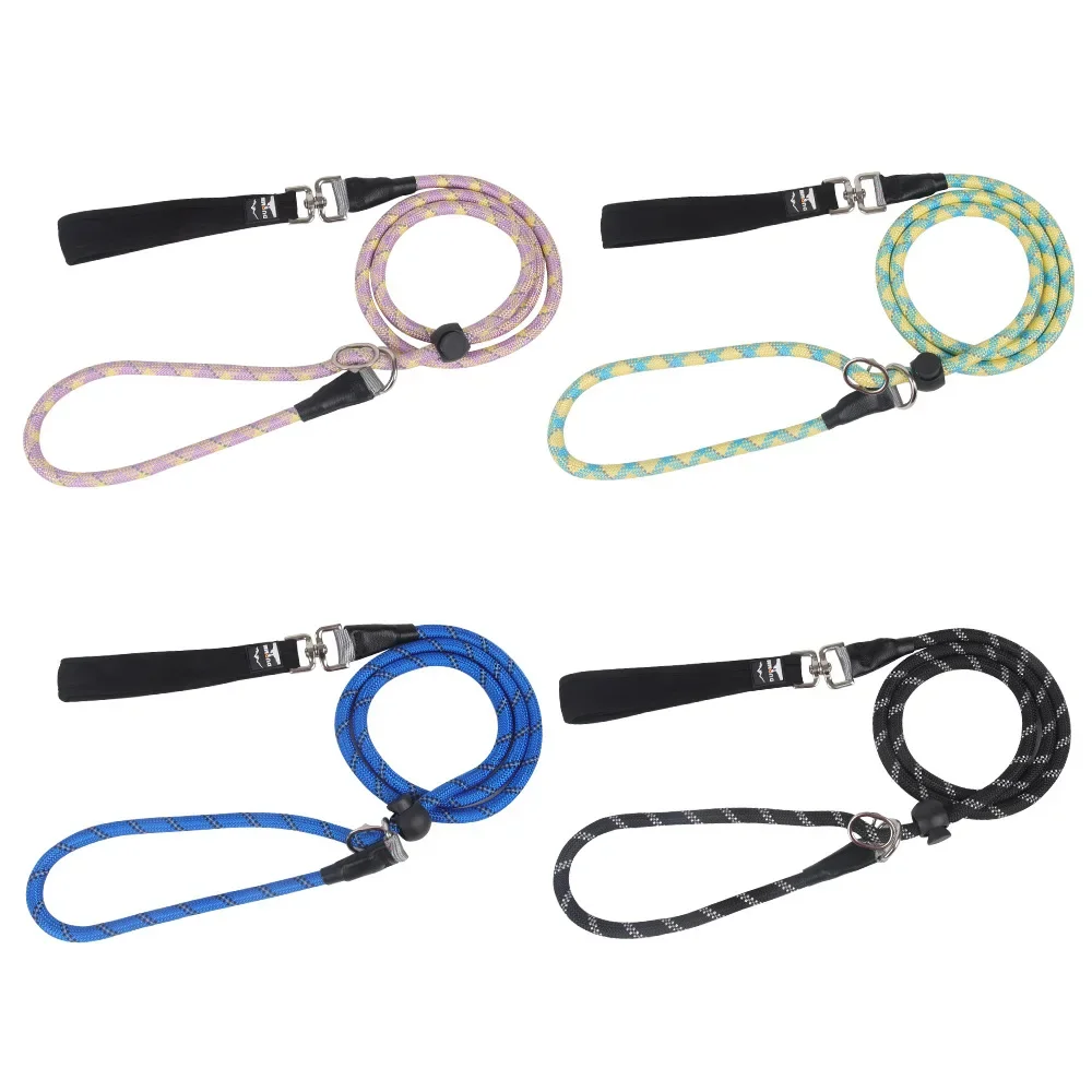 New Pet Leash Anti-explosion Punch P Chain Reflective and Breathable Dog Leash Integrated Dog Rope Pet Supplies