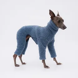 Abrigo de invierno para Galgo – chaqueta polar cálida