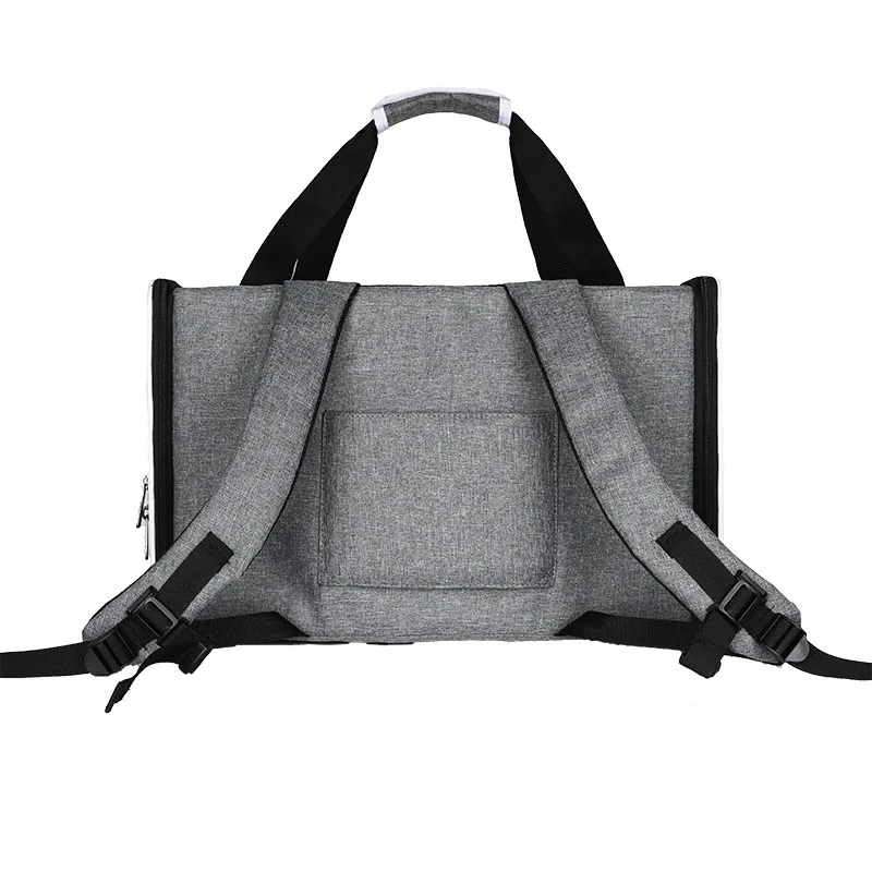 Bolsa plegable y transpirable para gatos, esterilización para salir, bolsa portátil para mascotas, hombro portátil para exteriores, suministros para gatos y coche - imagen 3