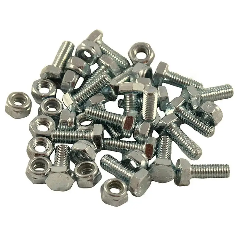 Kit de tuercas y pernos de corte para lanzadores de nieve, repuesto profesional, suministros de Hardware compactos de alto rendimiento, resistente, 20 piezas - imagen 3