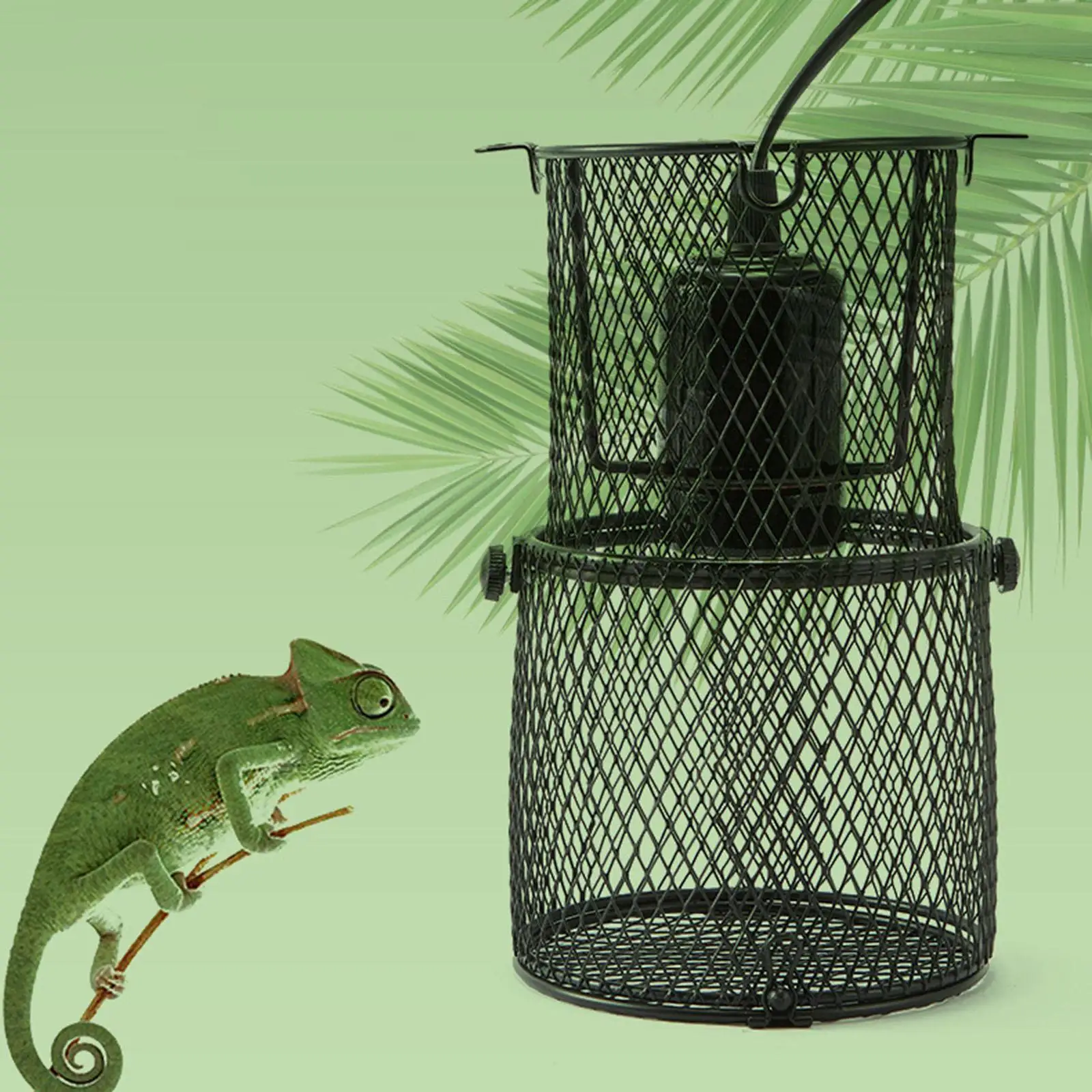 Reptile Heat Lamp Holder 200W Ceramic Heat Emitter for Amphibian Frogs Snake