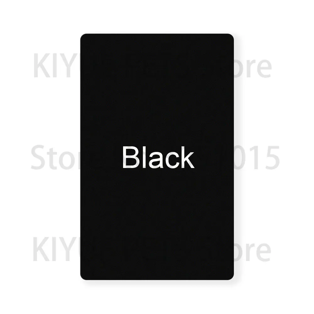 Tarjeta de visita de aluminio ultrafino, placa de identificación de perro con grabado láser, etiqueta en blanco, 100 piezas, 0,2mm, venta al por mayor - imagen 5