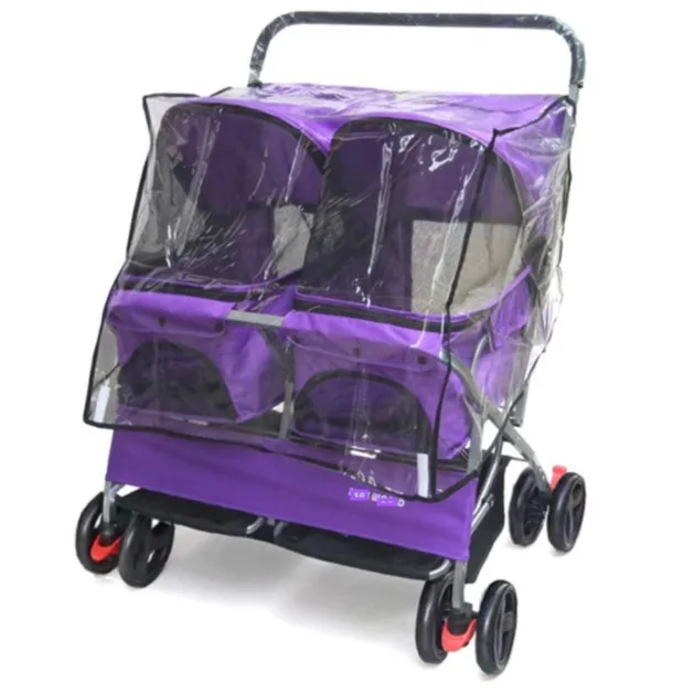Transportín plegable doble para gatos y perros pequeños - imagen 5