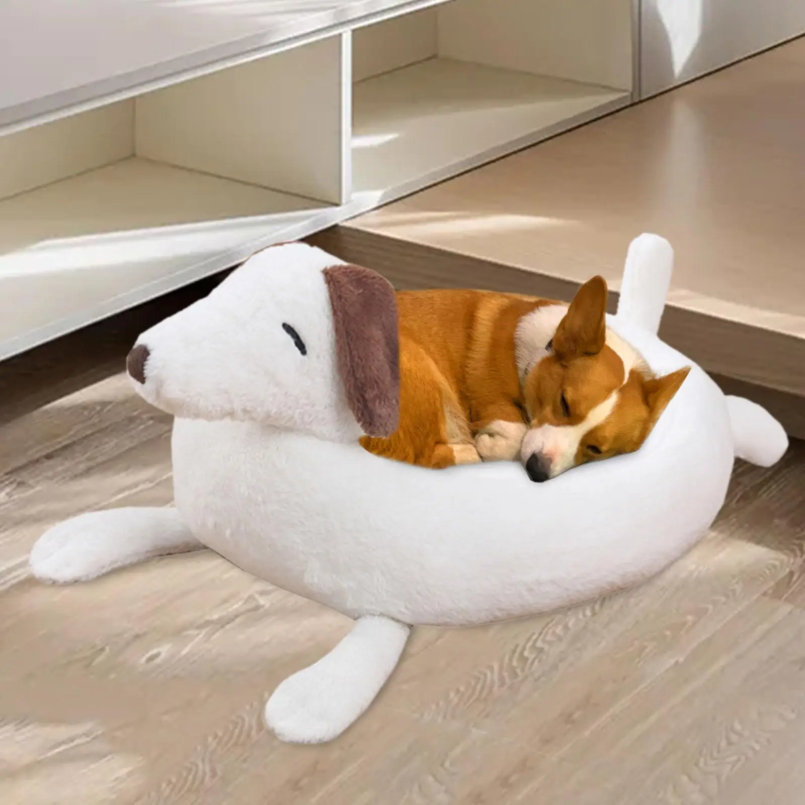 Cama para mascotas, almohadilla para dormir ligera, cojín suave y transpirable para gatos, perros pequeños - imagen 2