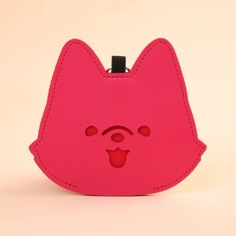 Bolsa para caca de cachorro de dibujos animados, correa portátil para limpieza de mascotas, bolsa de cuero, 1 ud. - imagen 5