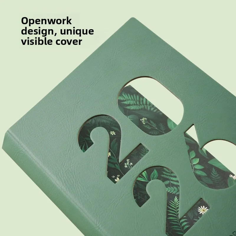 Calendario y organizador diario 2026 Nuevo planificador A5 con cubierta hueca y cuaderno de páginas de índice - imagen 5