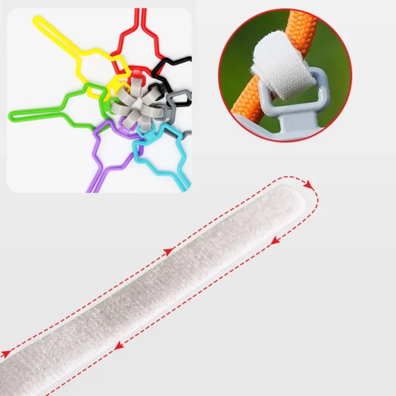 Soporte para bolsa de caca de perro manos libres, dispensador de accesorios de correa para residuos de mascotas, Clip portador de bolsa de caca portátil para caminar con perros - imagen 2