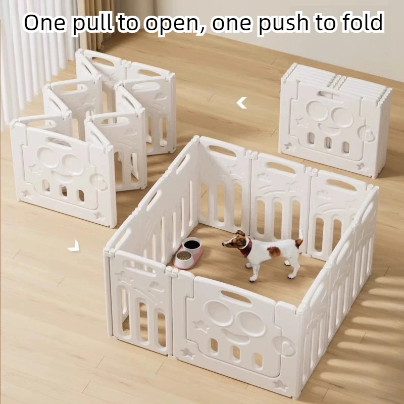 Valla plegable interior para perros pequeños