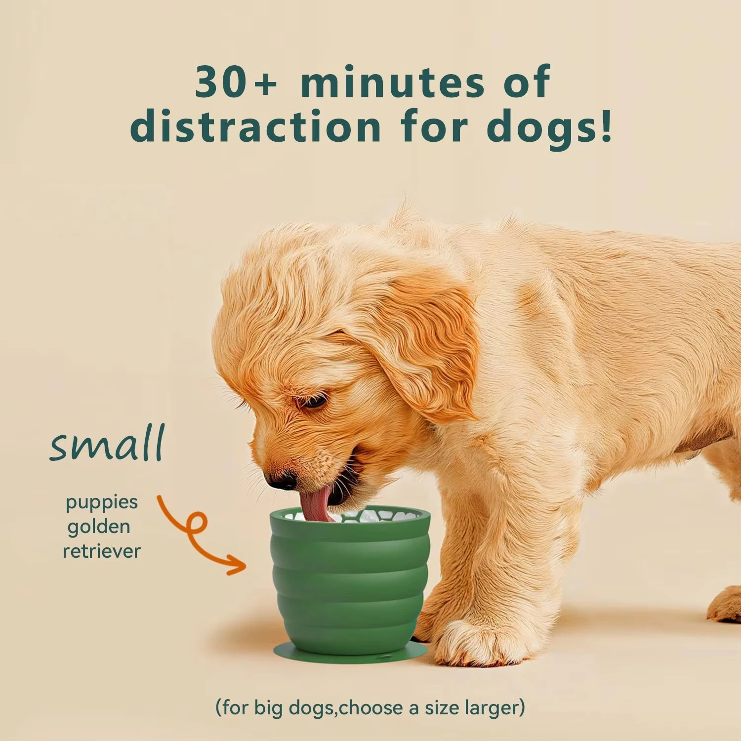 Taza de tazón para perros con comederos lentos de silicona, diseño de distracción antideslizante para razas pequeñas a medianas, promueve la digestión saludable - imagen 4