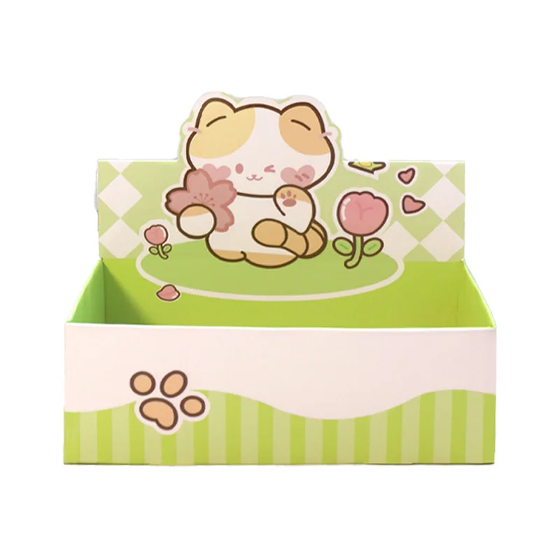 Caja rascadora cartón corrugado para gatos cama reemplazable