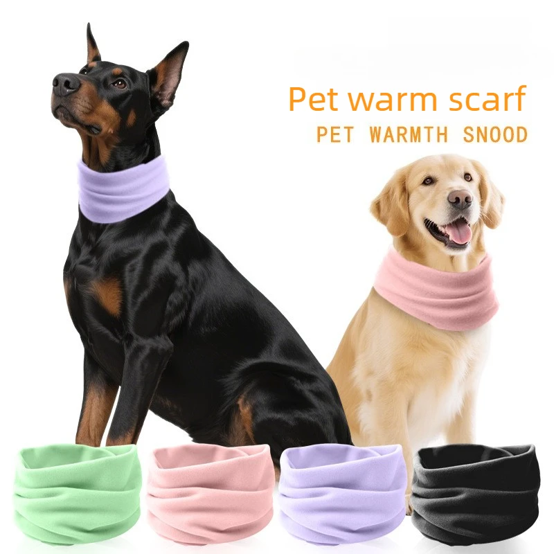 Bufanda cálida para perros y gatos – Accesorio decorativo de invierno