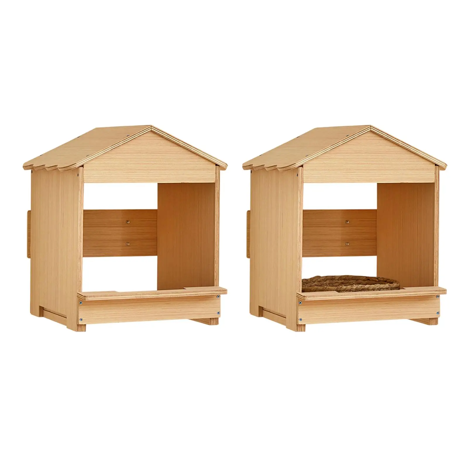 Caja de anidación madera para gallinas y patos – Casa aves corral - imagen 2