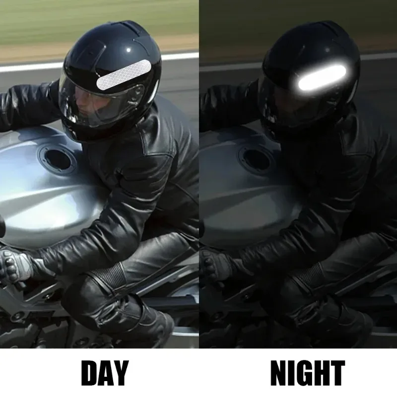 Cinta reflectante de seguridad para casco – Alta visibilidad nocturna - imagen 3