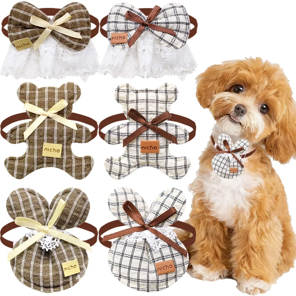 50 Uds. Exquisitos pajaritas para perros, pajarita para perros pequeños y gatos, corbatas para perros, mascotas, decoración para el cuidado, productos para perros