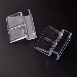 Clips acrilicos para acuario (10 uds) - 5/6/8/10/12 mm