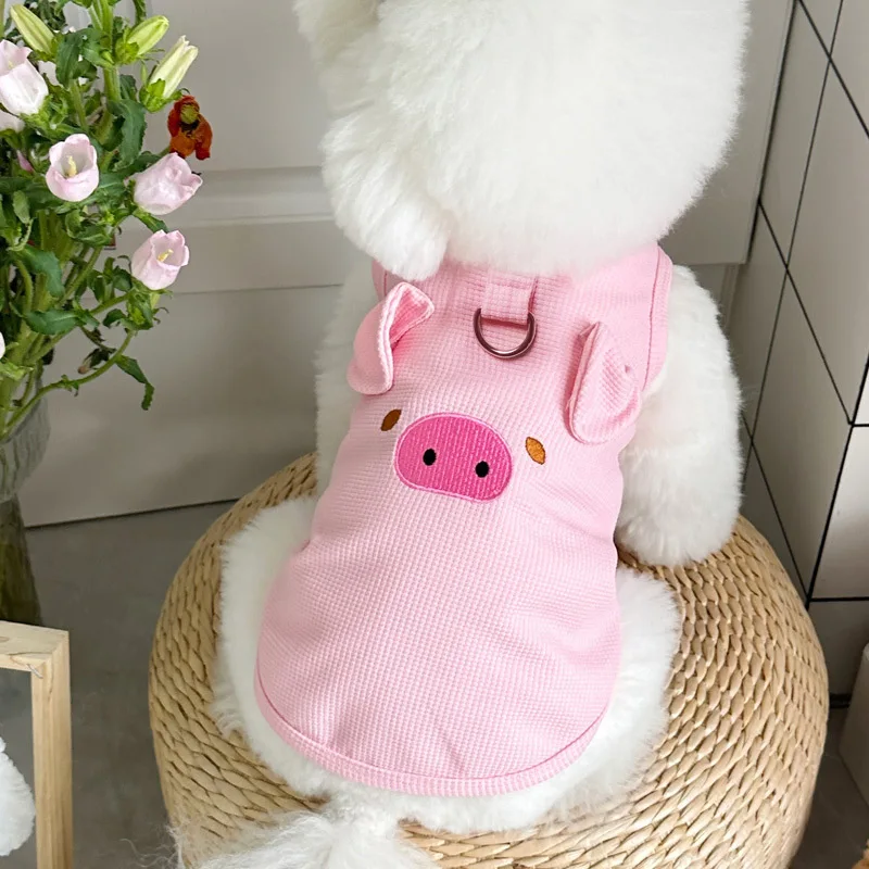 Ropa de primavera/verano para perros y gatos – Camisetas transpirables - imagen 2