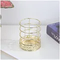 Round imitation gold