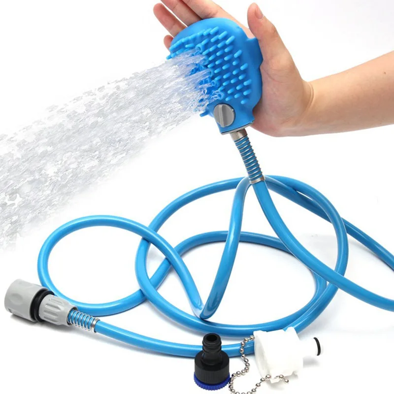 Guante cepillo para bañar perros y gatos – cerdas de silicona - imagen 5
