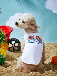 Camiseta verano sin mangas para perros y gatos – Ropa suave para diario