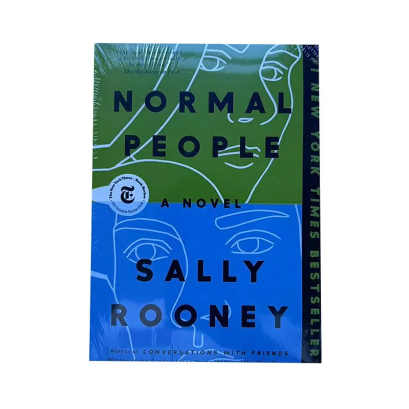 Normal People A Novel de Sally Rooney Paperback New York Times, Bestseller, libro de papel