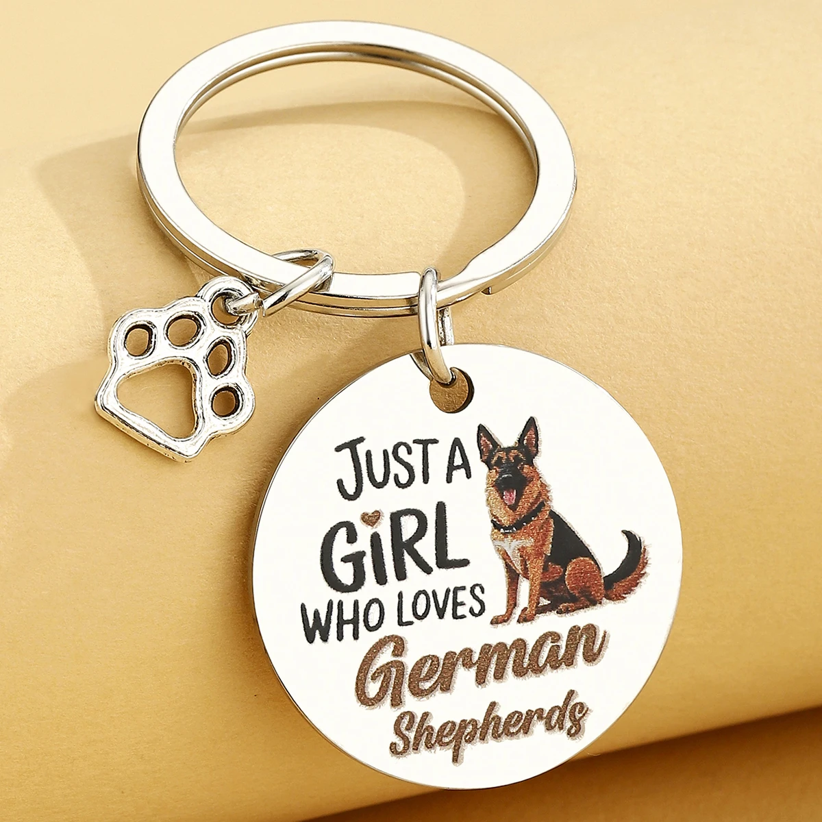 Llavero de regalos de pastor alemán, bolso de pastor alemán, regalos de cumpleaños de Navidad para mujeres ﻿ - imagen 4