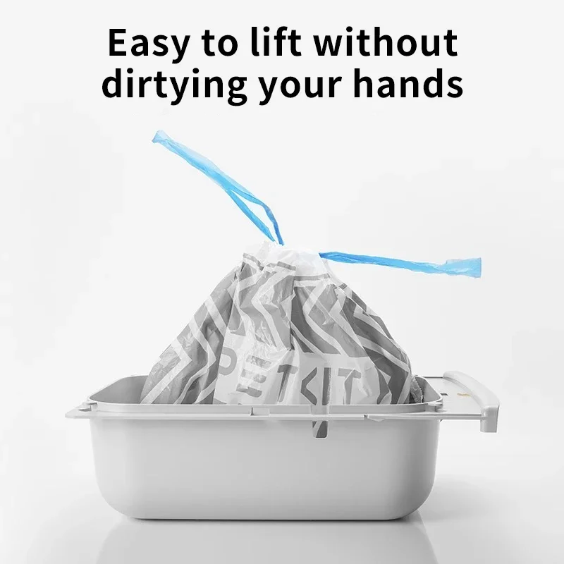 PETKIT-bolsa de basura de repuesto para Pura X Pura Max, autolimpieza automática, caja de arena para gatos, suministros de limpieza - imagen 3