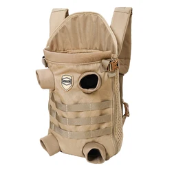 Mochila transportadora para perros – Táctica y transpirable