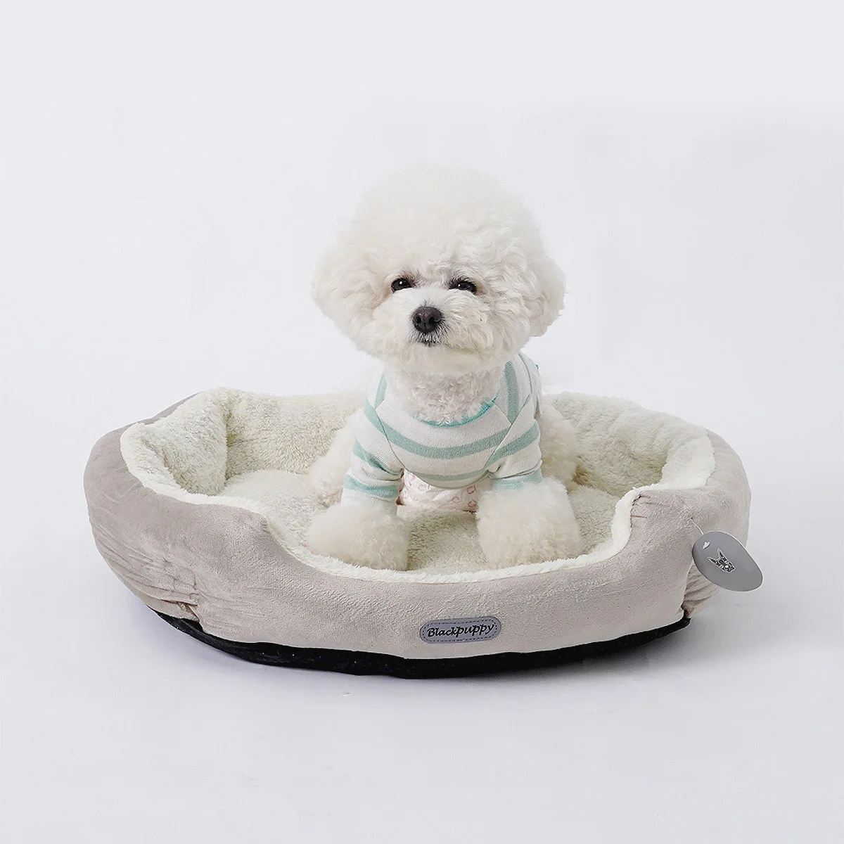 Cama acolchada para perro – Transpirable, duradera y antimordida - imagen 3
