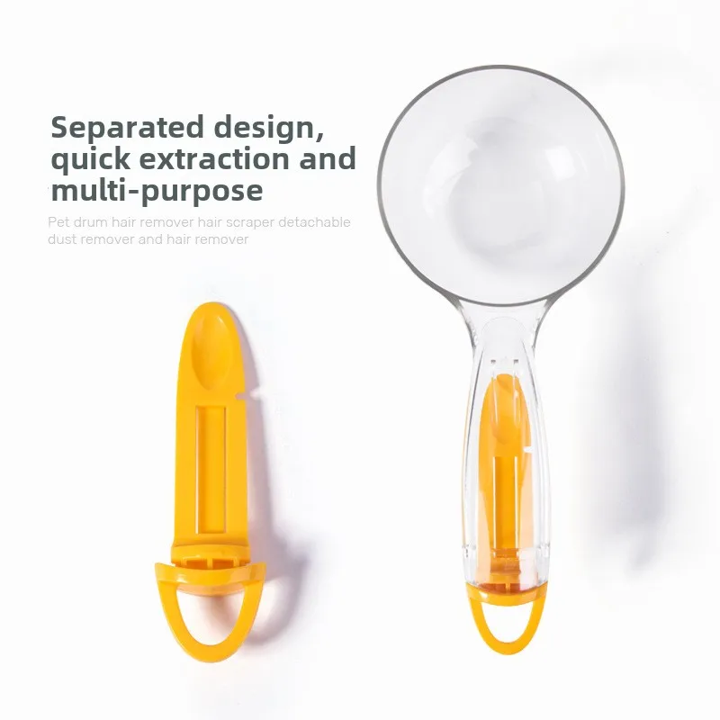 Taza de comida para mascotas para perros y gatos, tazón de alimentación, báscula de cocina, cuchara medidora, taza portátil con escala, suministros transparentes de alimentación - imagen 5