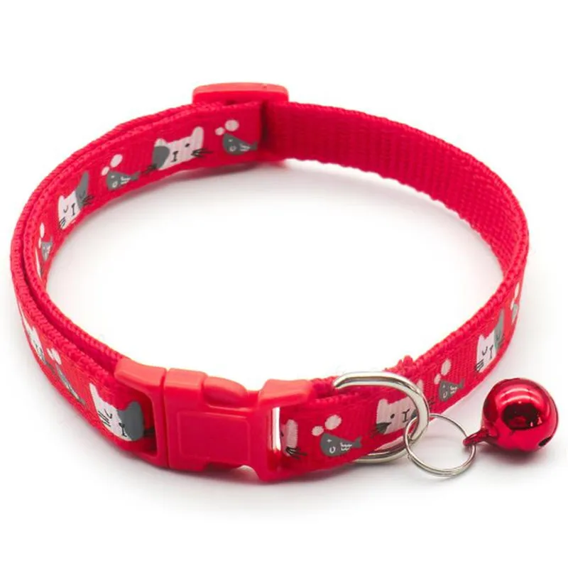 Collar multicolor para perros y gatos, accesorio ajustable con campanas, suministros para mascotas - imagen 3