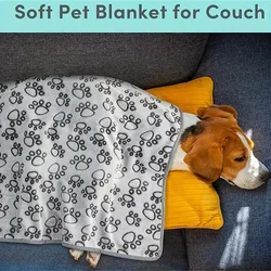 Manta para gatos y perros coral lavable a máquina cálida y suave