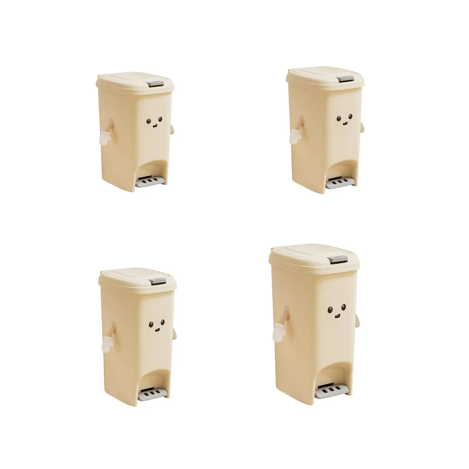 Step on Trash Can with Press Type Lids Modern Garbage Container Bin Wastebasket for Toilet Garage Entryway Living Room Office Step on Trash Can with Press Type Lids Modern Garbage Container Bin Wastebasket for Toilet Garage Entryway Living Room Office