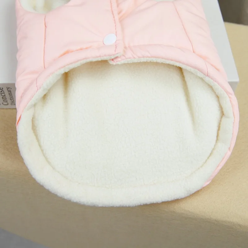 Abrigo de algodón con patrón de oso de peluche para mascotas, chaqueta cálida para perros, ropa para cachorros, ropa para perros de dibujos animados, Invierno lindo - imagen 5