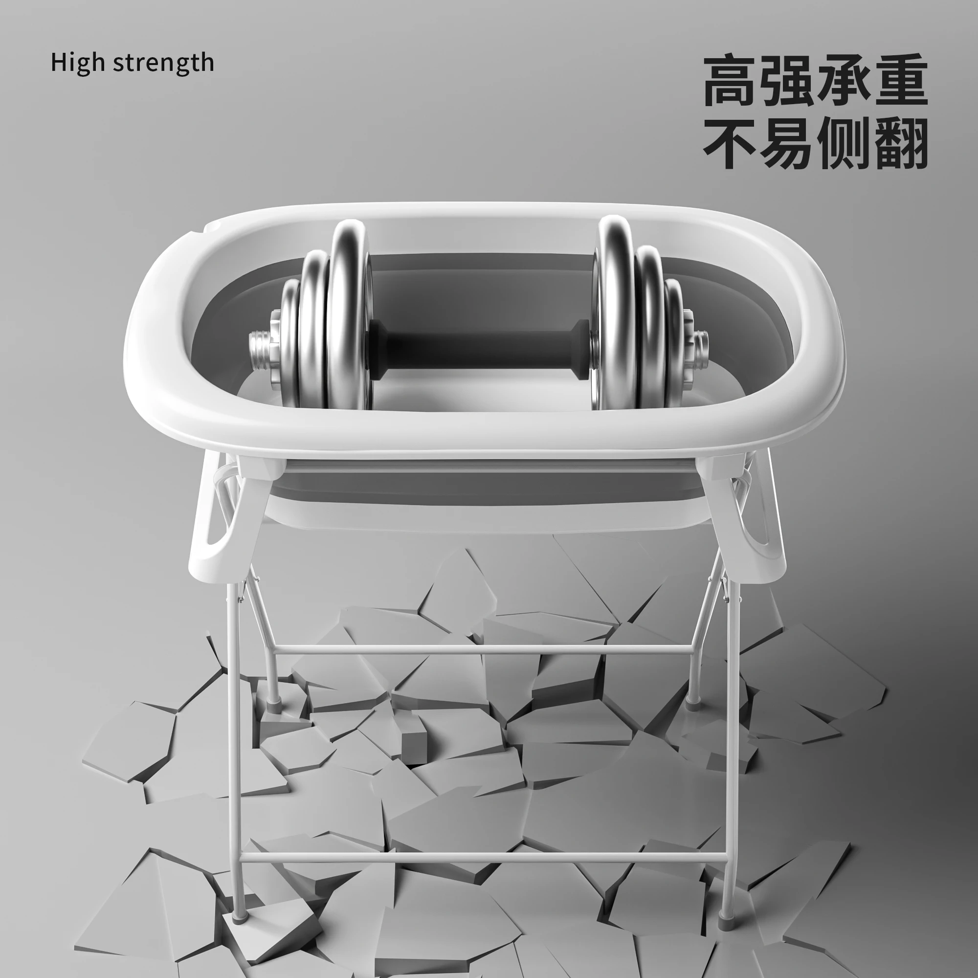 Bañera para perros y cachorros, bañera elevada para gatos, baño para perros, baño plegable - imagen 4