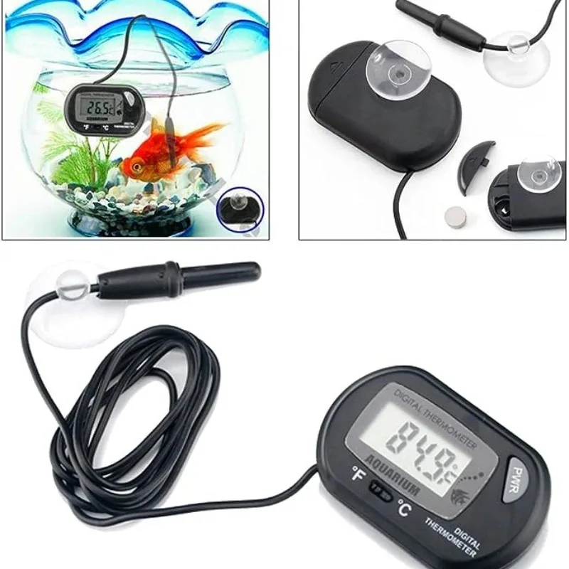 Termómetro digital acuario con sonda – Medidor temperatura agua - imagen 4