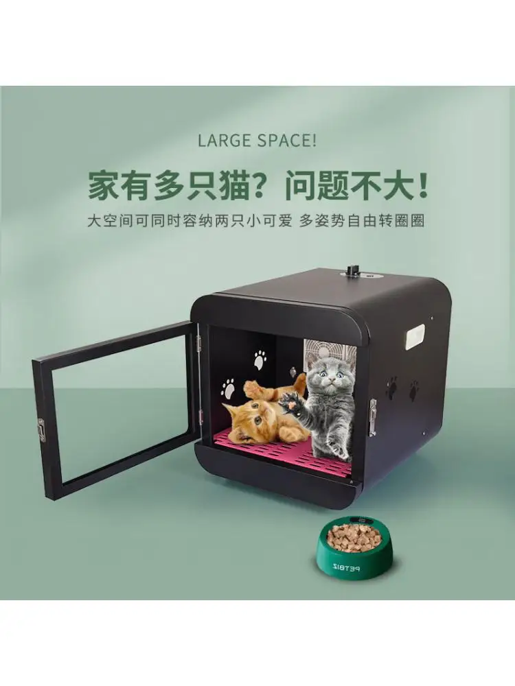 Secador de pelo inteligente para mascotas, dispositivo automático de bajo ruido con Control de temperatura y frecuencia Variable - imagen 4