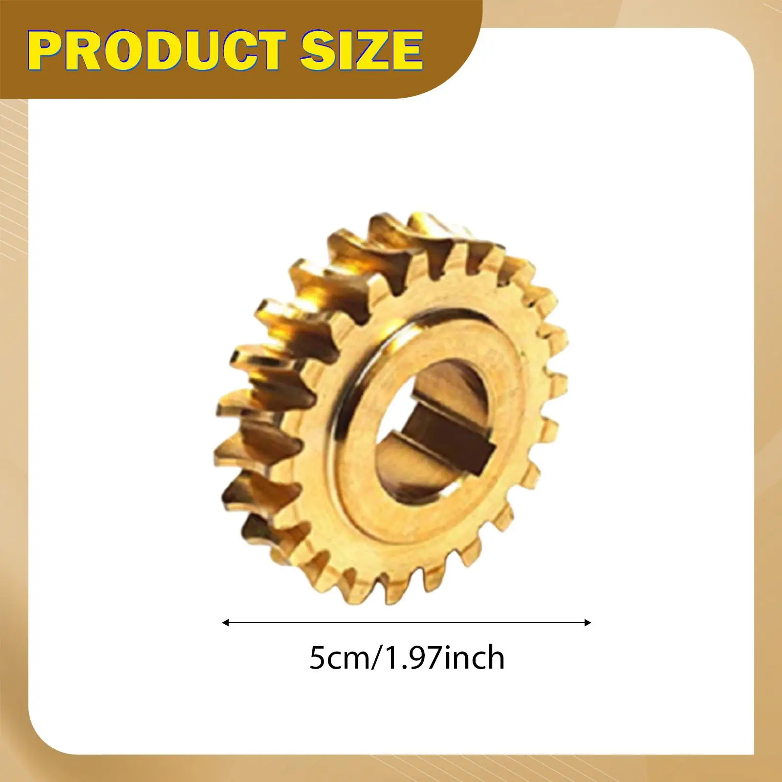 Snow Blower Worm Gear 51405 Repairing Metal Efficient Easily Install Easy to Use Snowblower Accessories Replaces Spare Parts