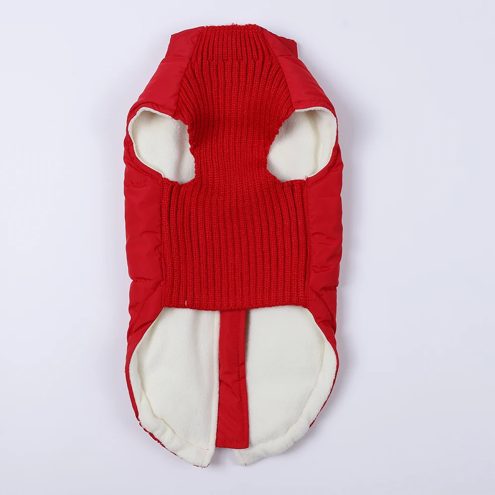 Ropa de invierno para mascotas para perros pequeños, abrigo cálido a prueba de viento para perros, chaqueta, ropa acolchada para Yorkie Chihuahua, trajes para cachorros y gatos, chaleco - imagen 4