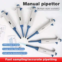 Pipeta ajustable portátil 0.1-1000µl con puntas incluidas