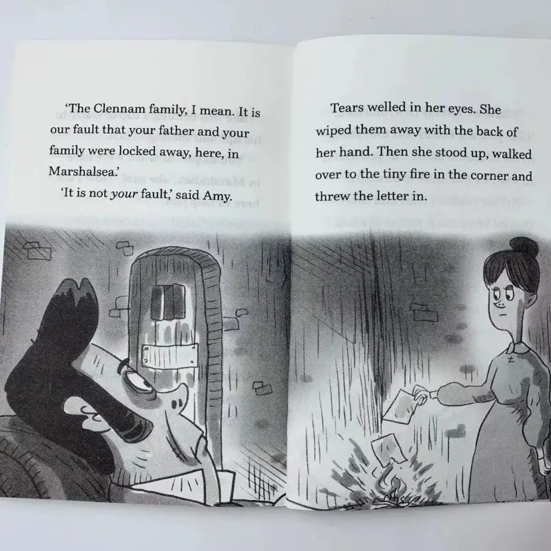 10 libros/juego de libros ilustrados de historias en inglés de Charles Dickens para niños, aprender libros de lectura en inglés - imagen 5