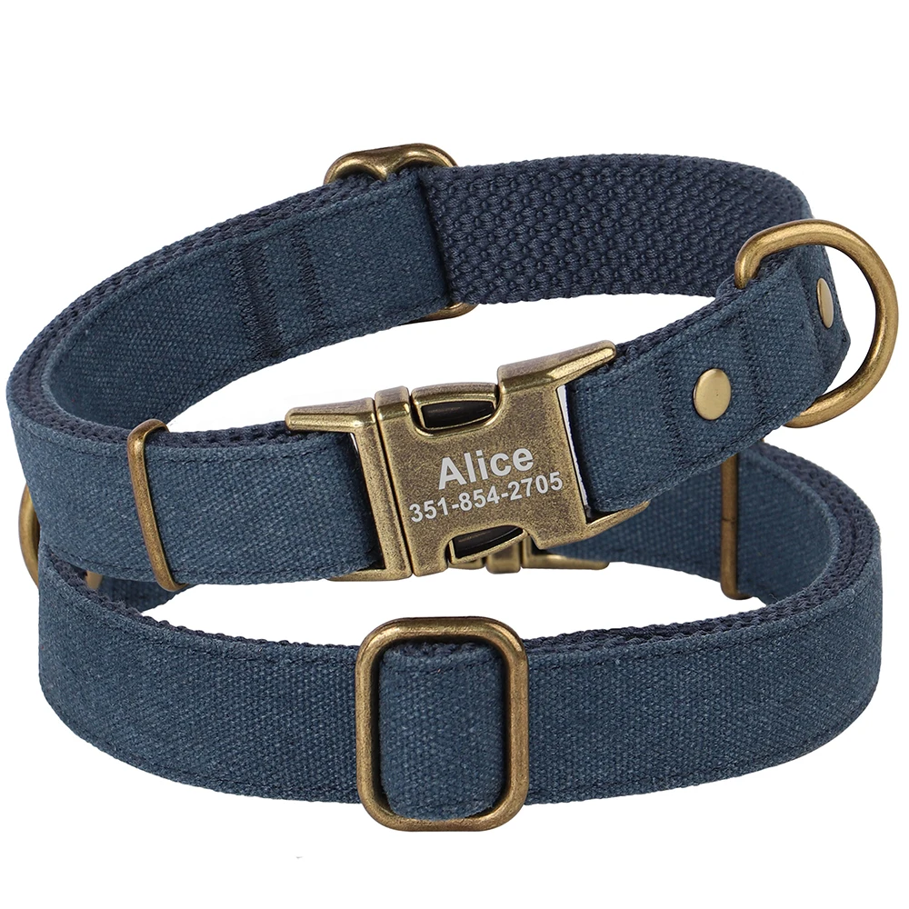 Collar identificación perro personalizado – Nailon Oxford resistente - imagen 2