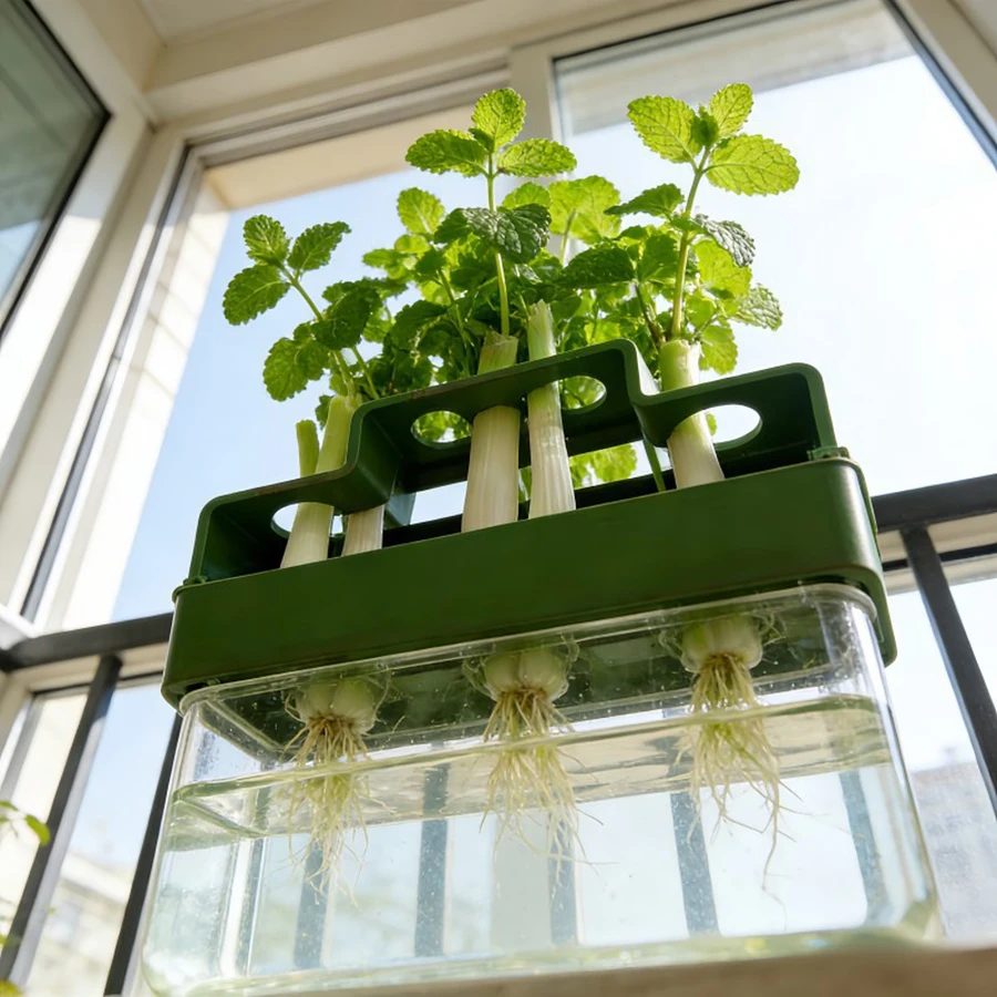 Cultivo de hierba para gatos con sistema hidropónico reutilizable - imagen 4