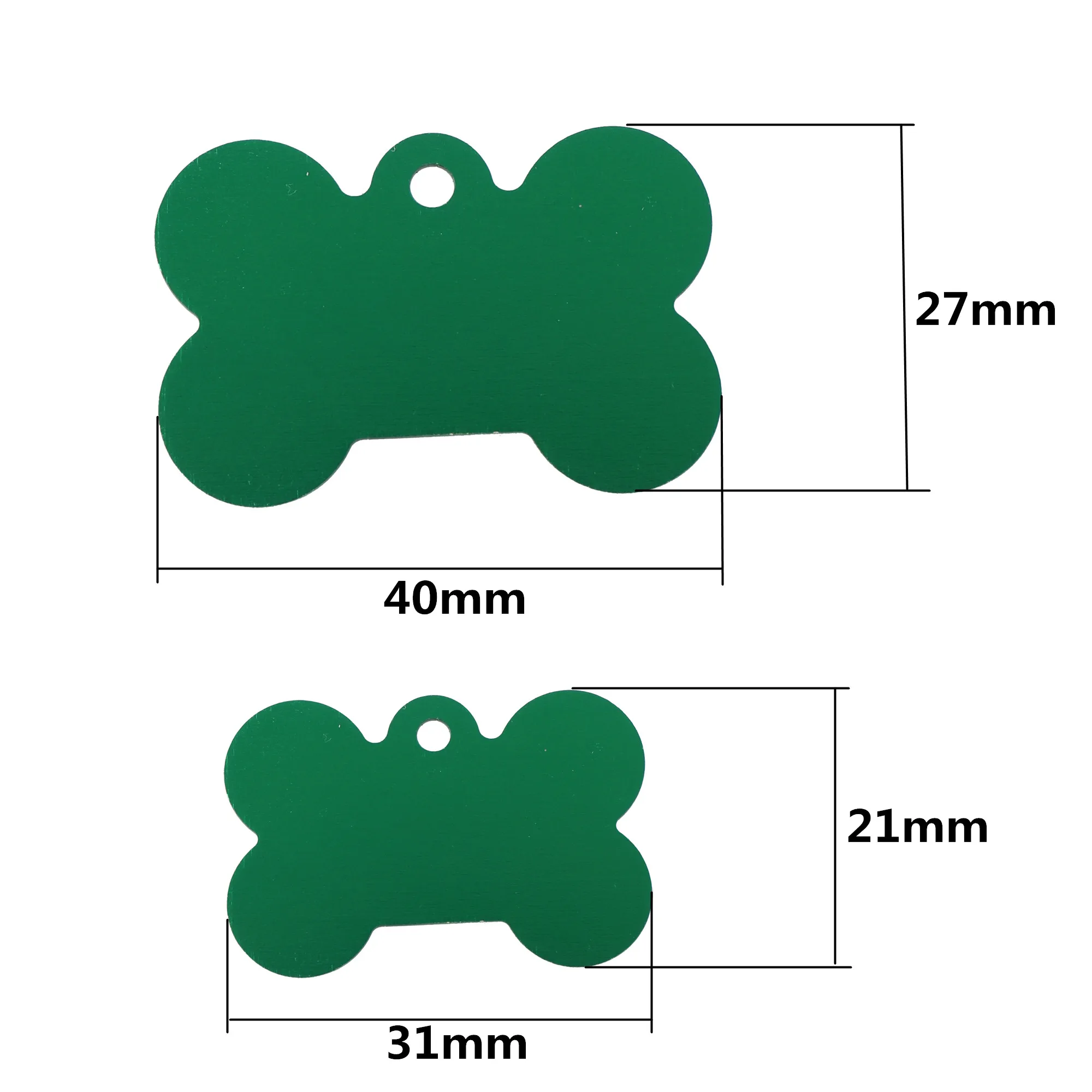 Etiquetas de identificación en aluminio para perros y gatos - imagen 2