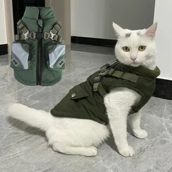 Abrigo con arnés para gato Sphynx – Chaqueta reflector y cómoda para paseo