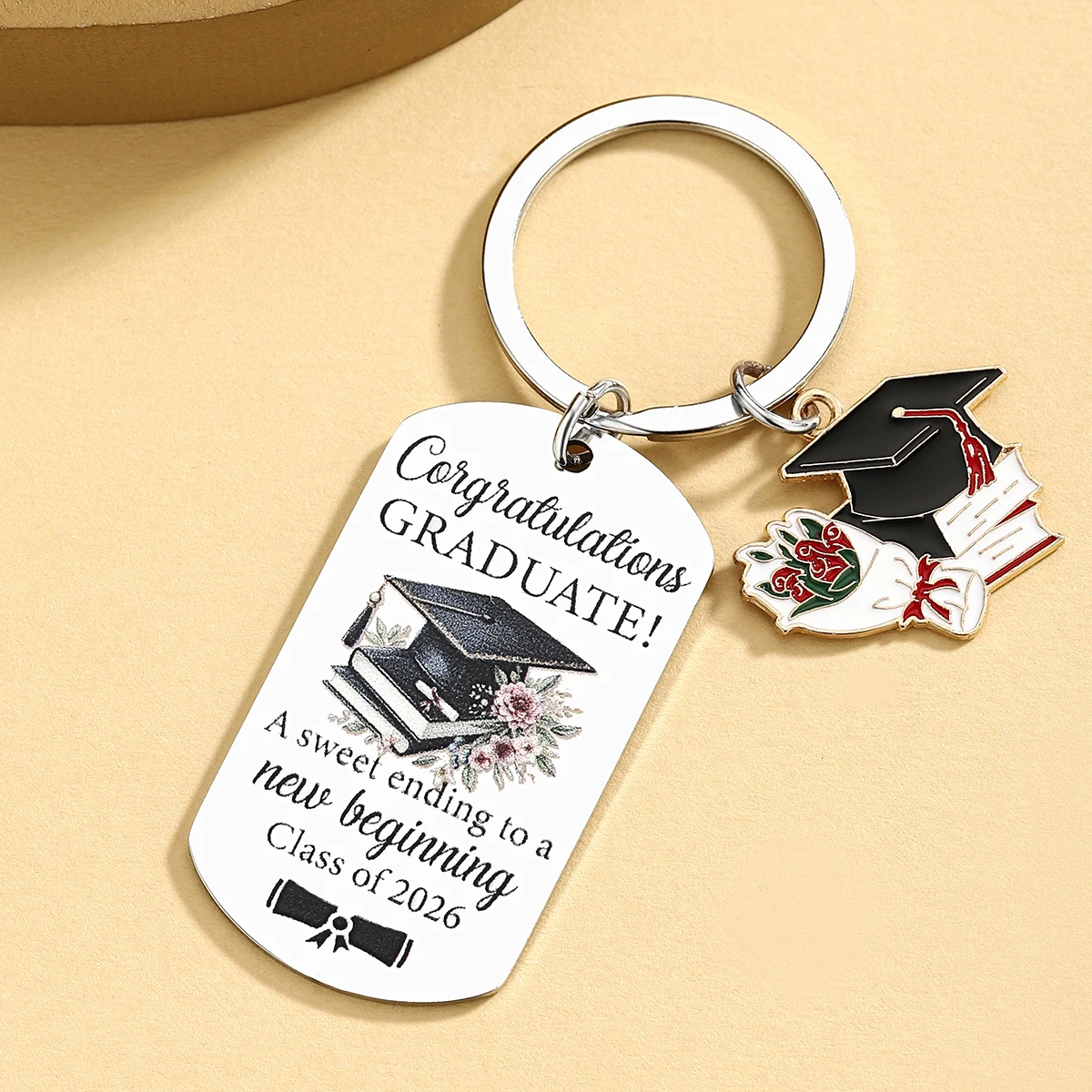 Regalos de graduacion para amantes de gatos y perros - llaveros - imagen 4
