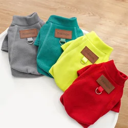 Abrigo sudadera con capucha para perros invierno