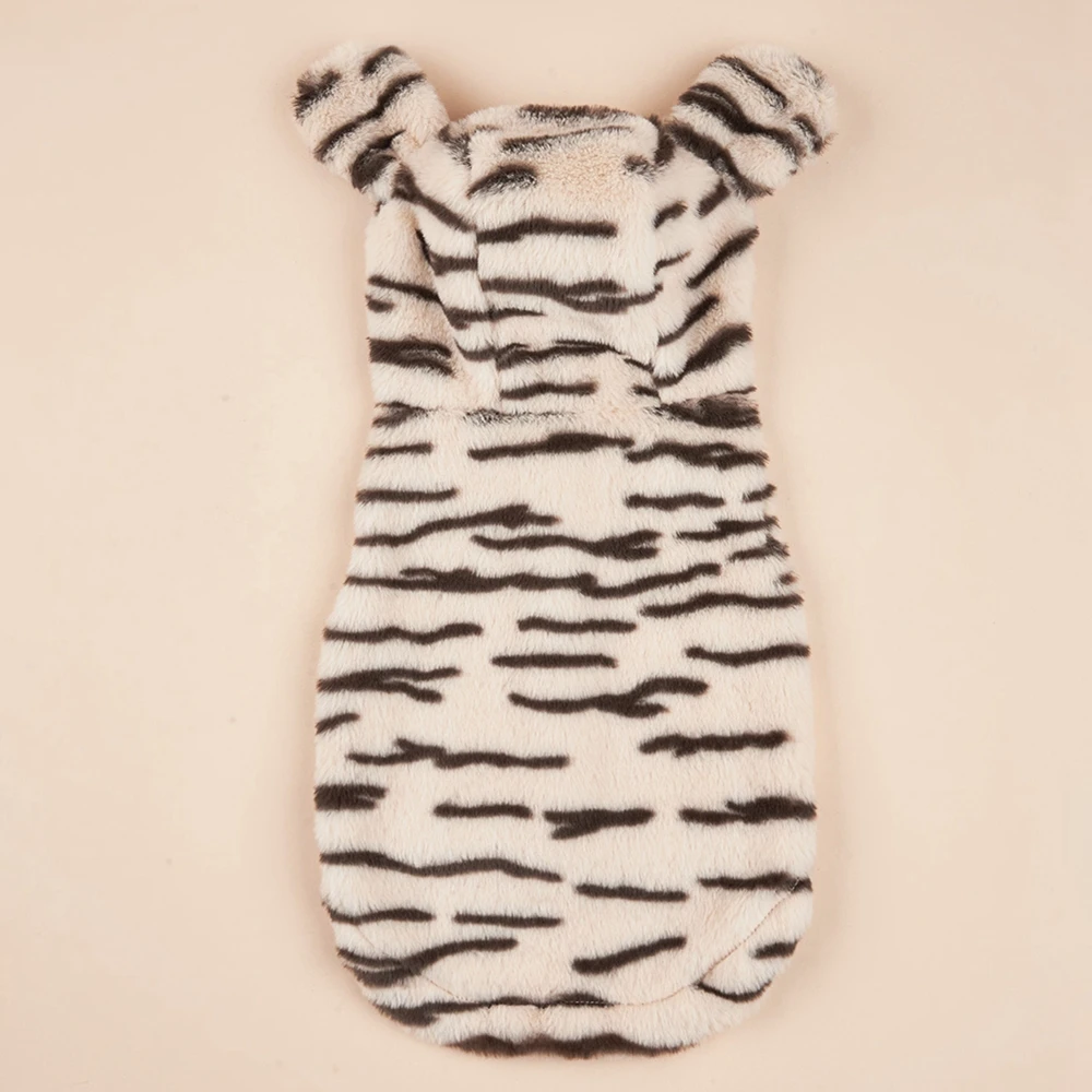 Ropa de invierno para mascotas, disfraz de lana suave para perros, Sudadera con capucha para cachorros, abrigo para perros, Bulldog Francés, Chihuahua, trajes para perros - imagen 5